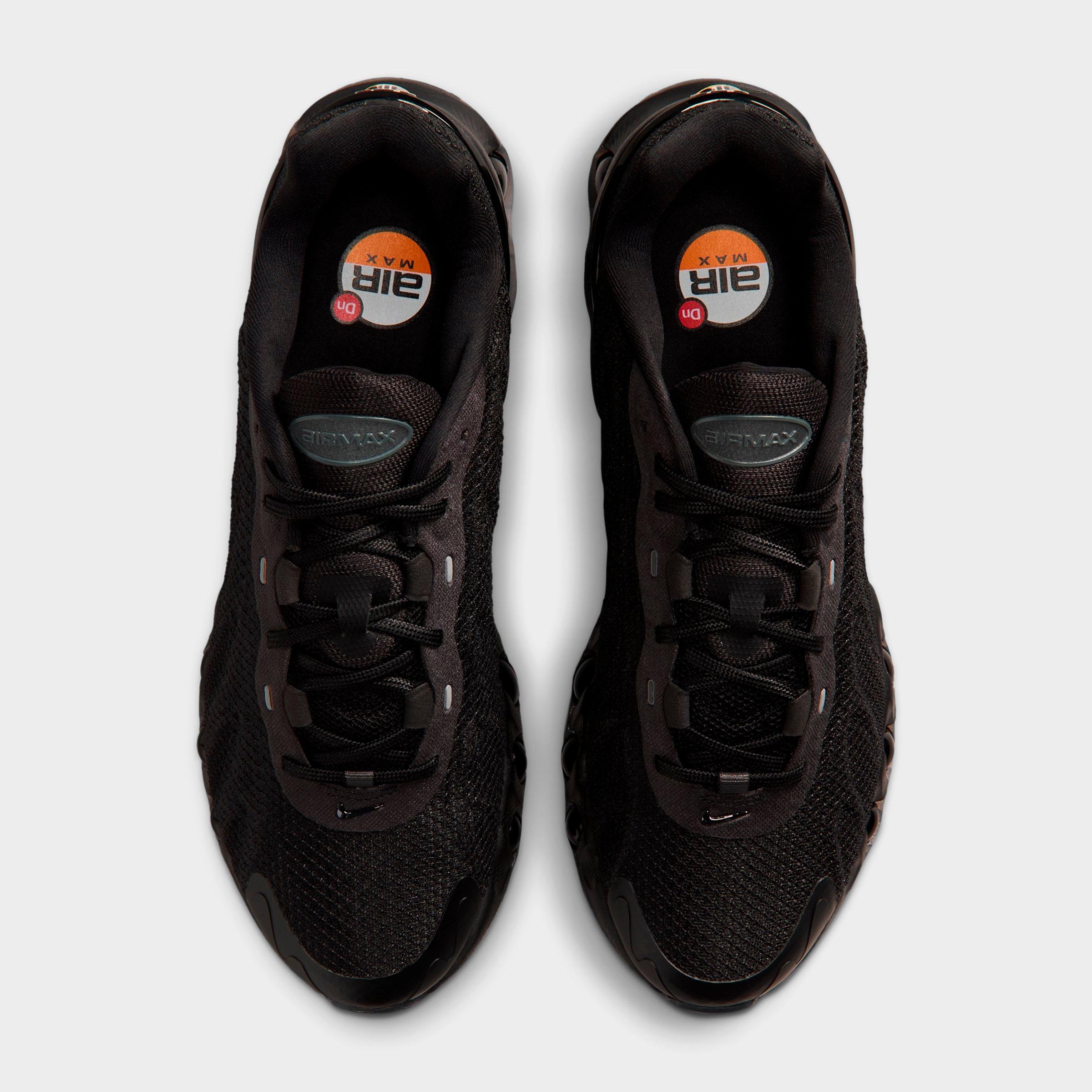 Men's Nithtke Air Max Dn8 Casual Shoes - Black/Black - Top view