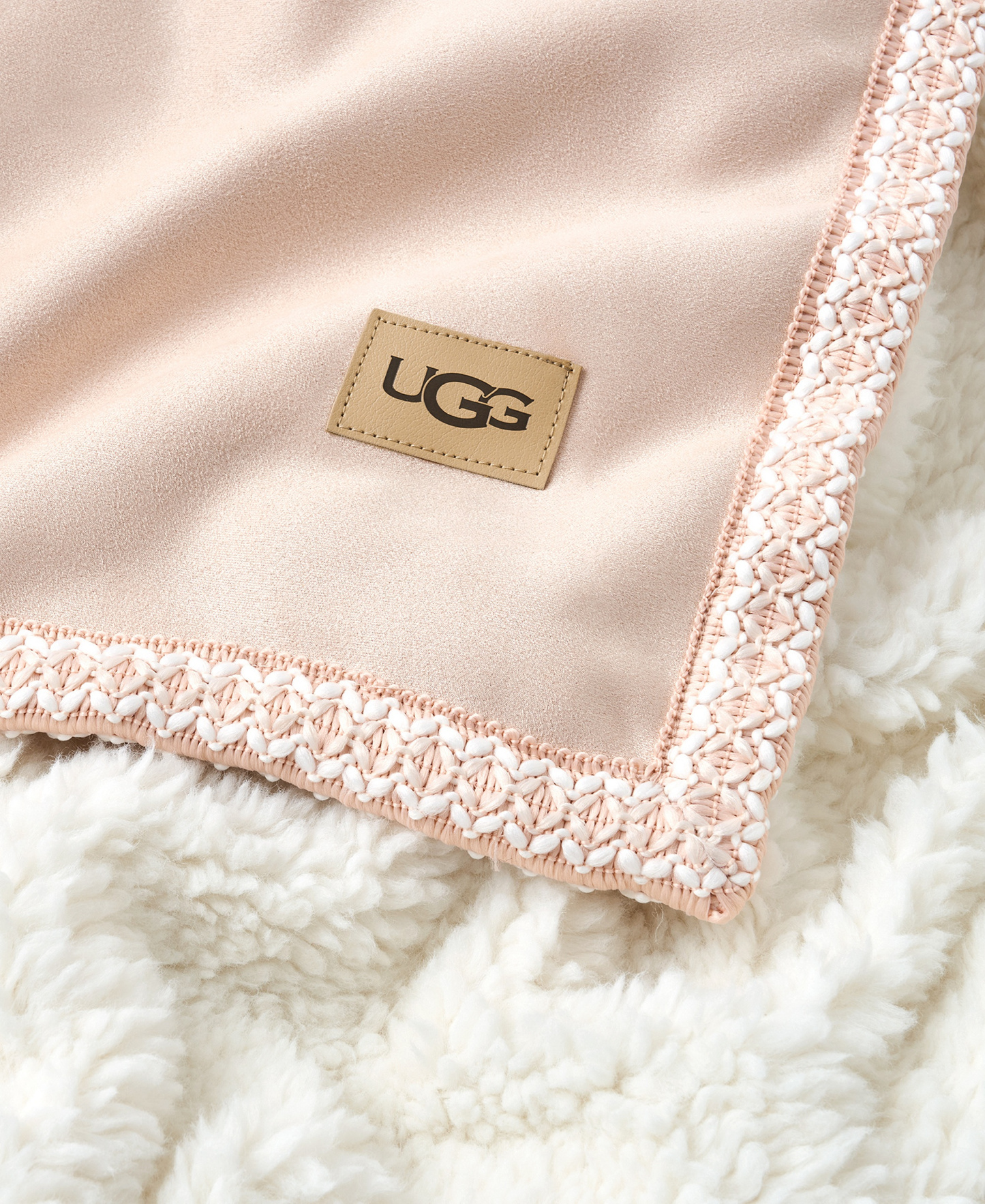Kirkwood UGG Braid Throw, 50" x 70" - Himalayan Salt