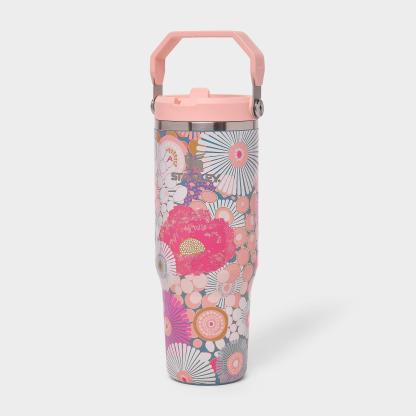 Stanley IceFlow Flip Straw Tumbler (30 oz) - Sorbet Wildflower