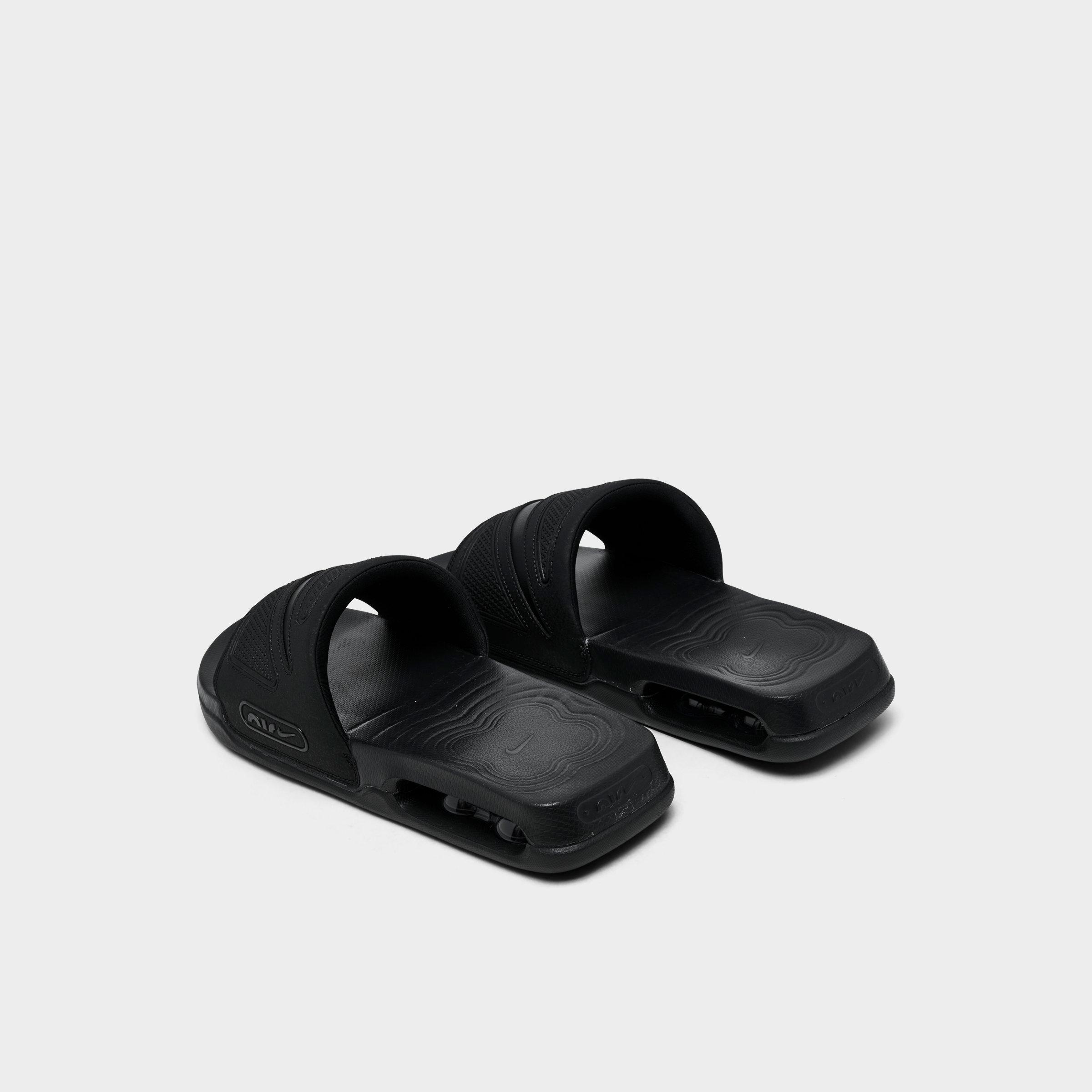 Men's Nithtke Air Max Cirro Slide Sandals - Black/Black/Black - Back view