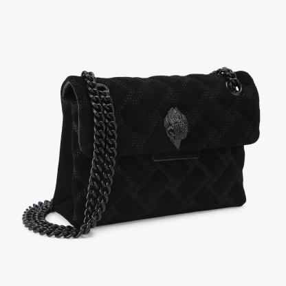 Kurt Geiger London Mini Kensington Drench Bag - Black - view 3