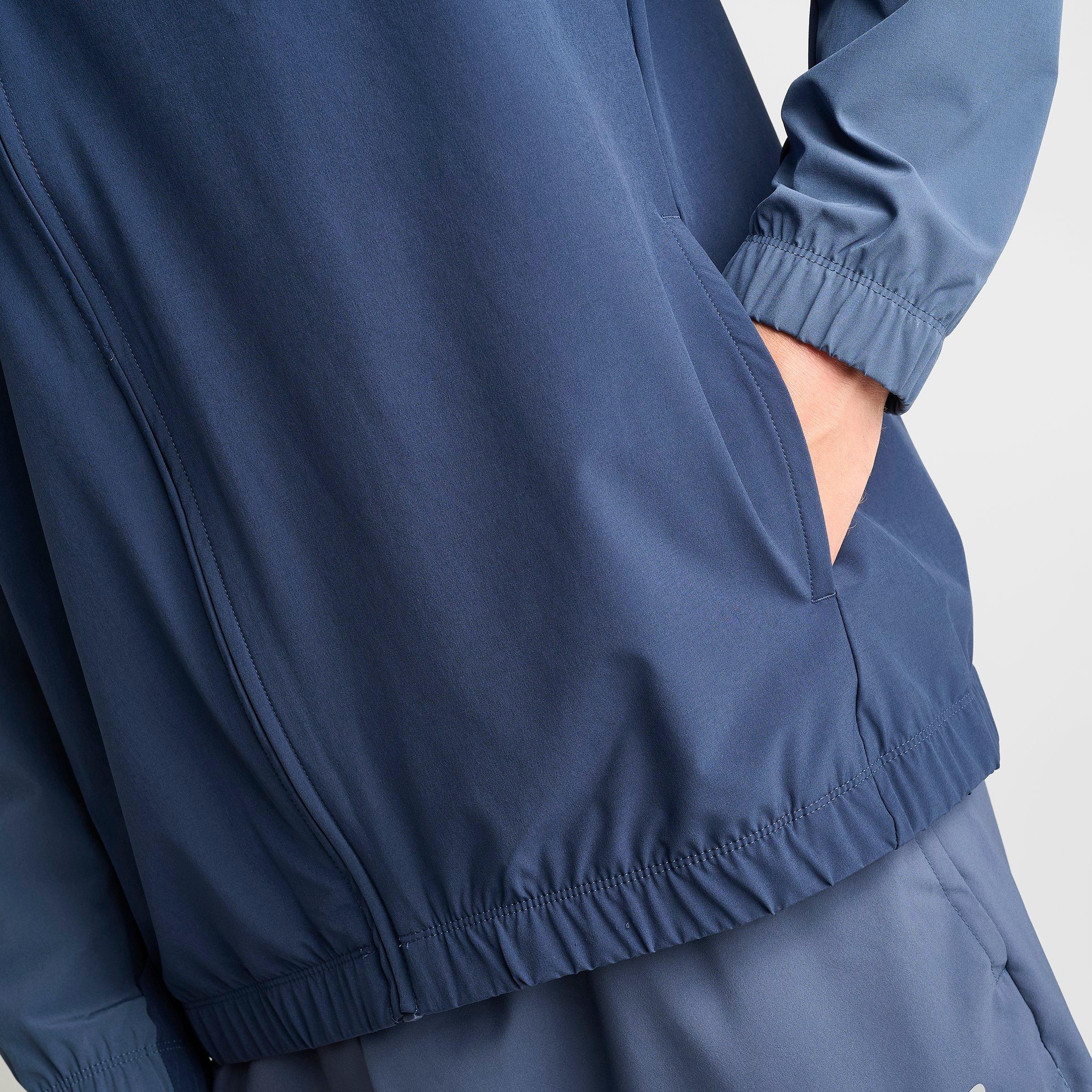 Men's New Balance Sport Essentials Woven Full-Zip Jacket - Navy/Vintage Indigo - view 6