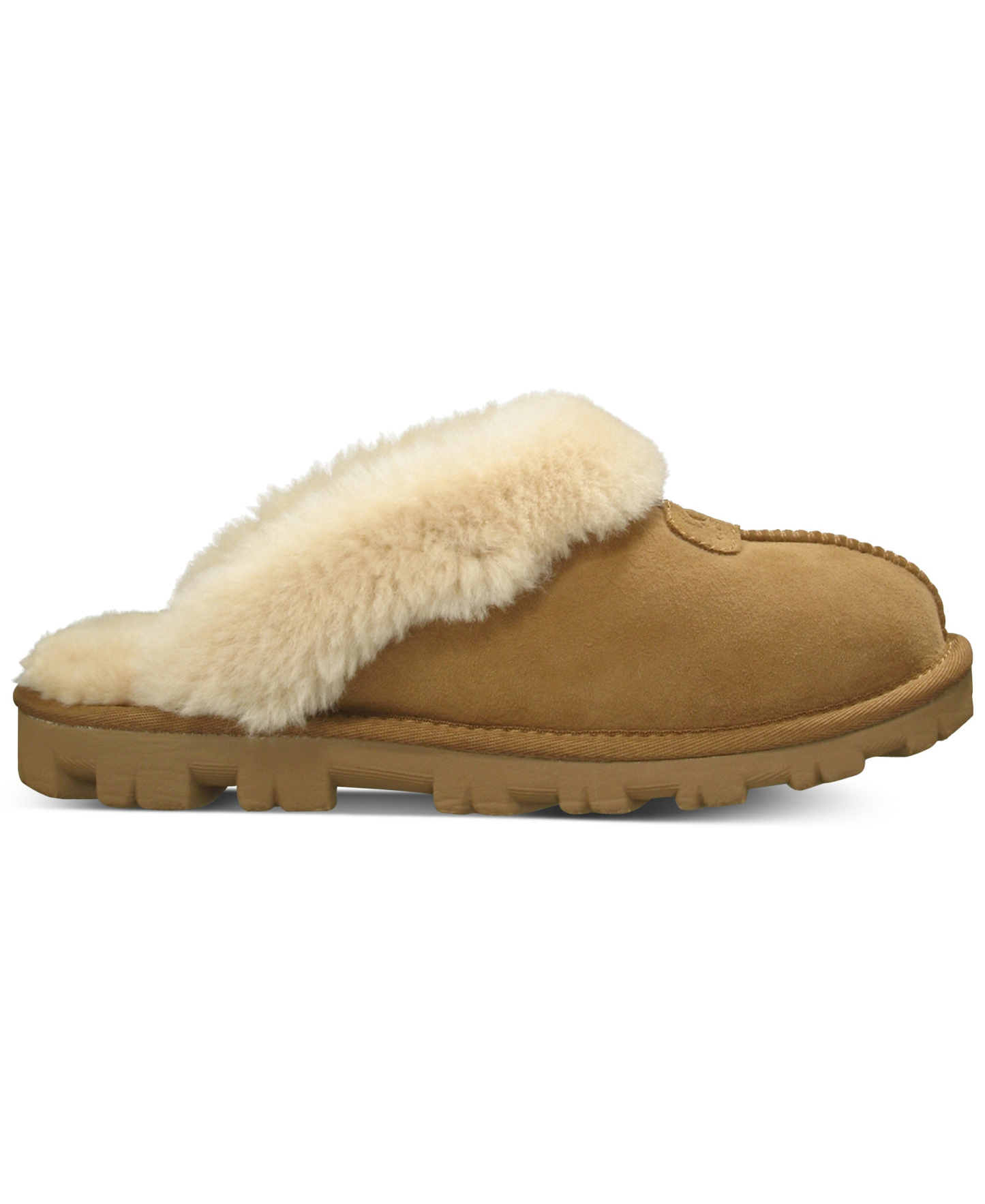 UGG® Women's Coquette Slip-On Slide Slippers - Chestnut