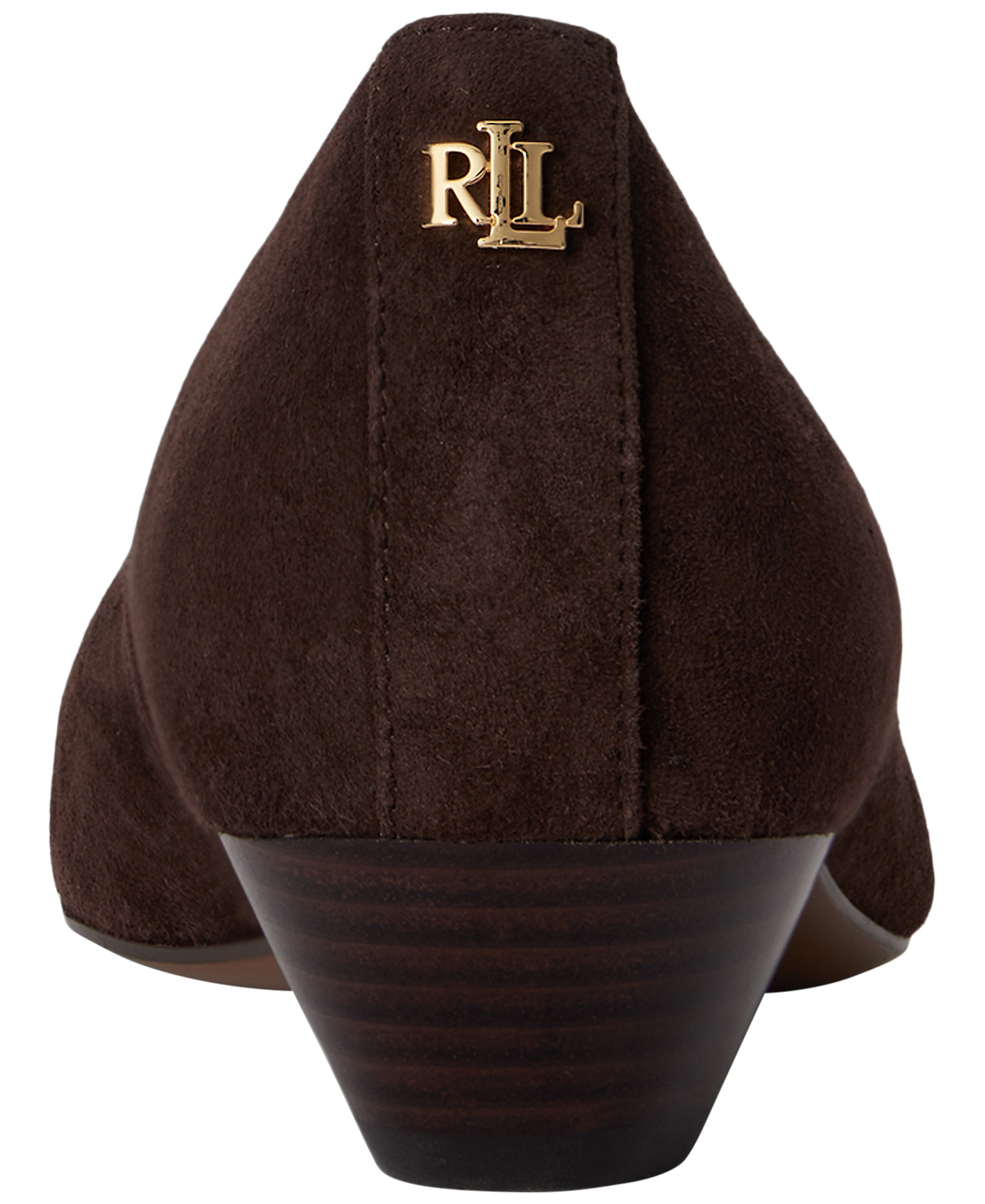 Lauren Ralph Lauren Women's Weslee Ballet Pumps - Chestnut Brown