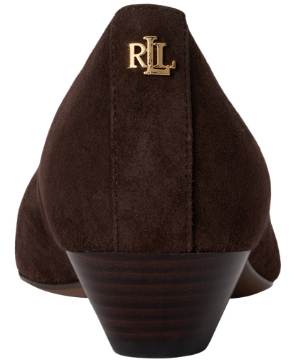 Lauren Ralph Lauren Women's Weslee Ballet Pumps - Chestnut Brown