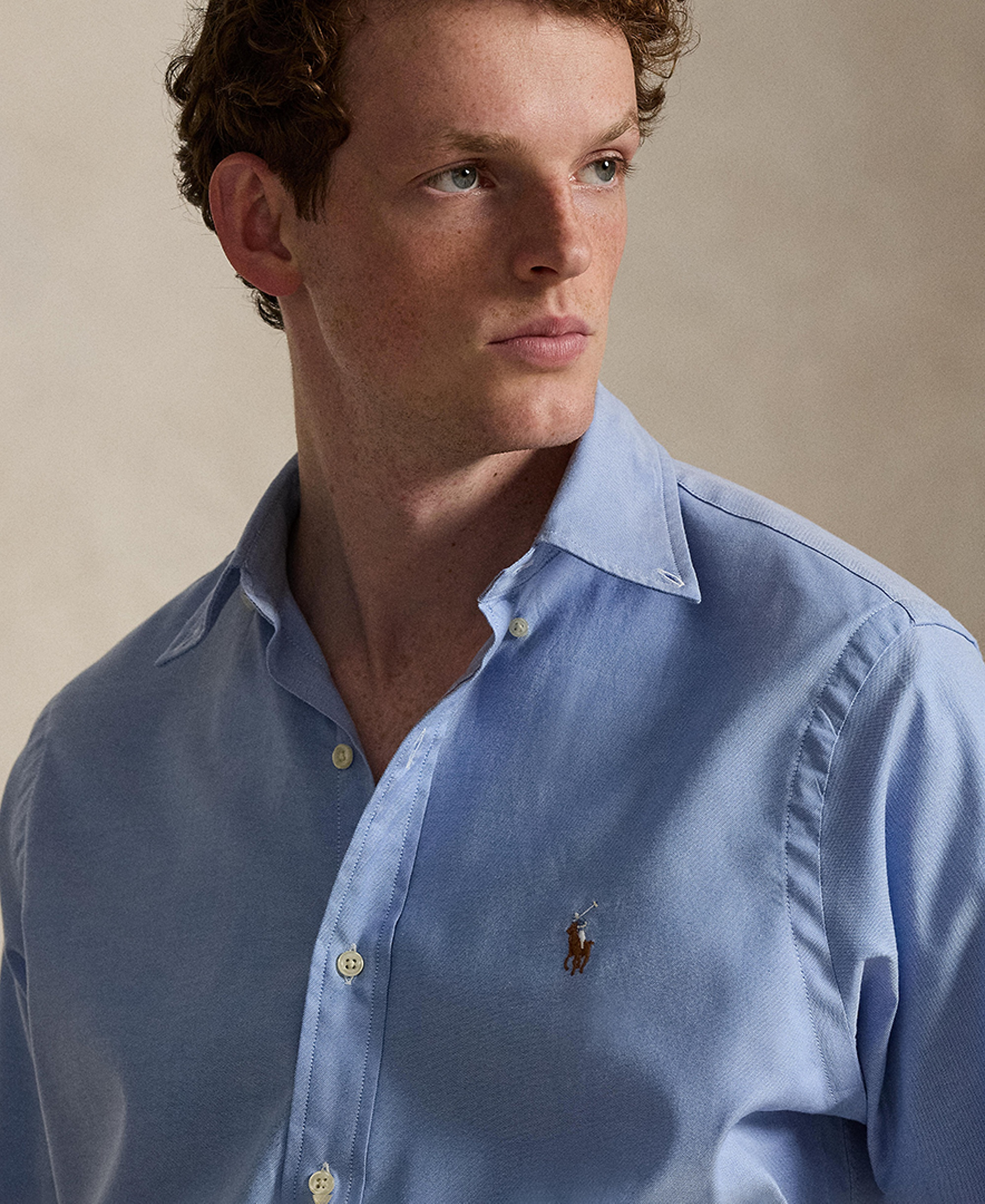 Polo Ralph Lauren Men's Classic-Fit Performance Oxford Shirt - Bsr Blue