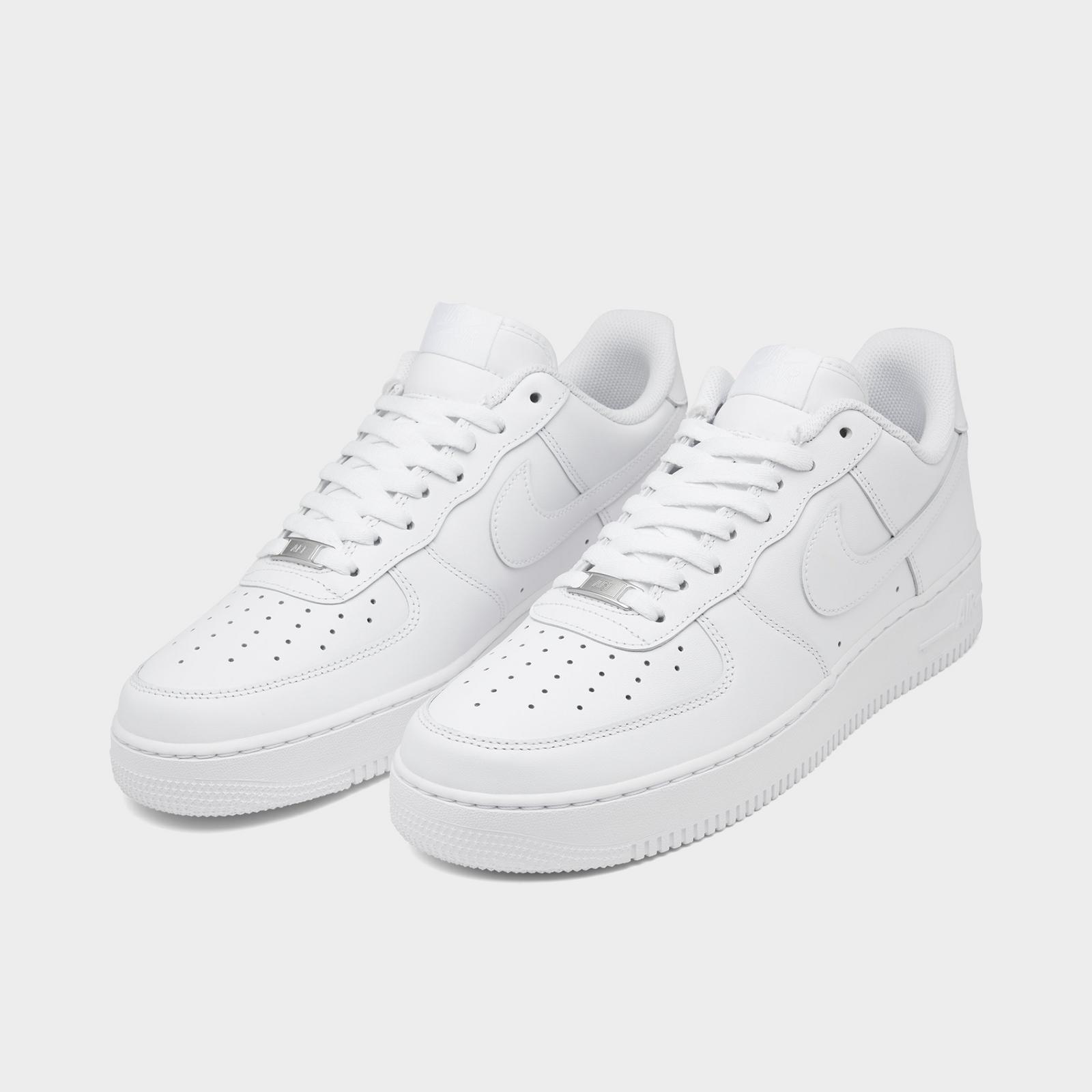 Men's Nike Air Force 1 '07 Low Casual Shoes - White/White