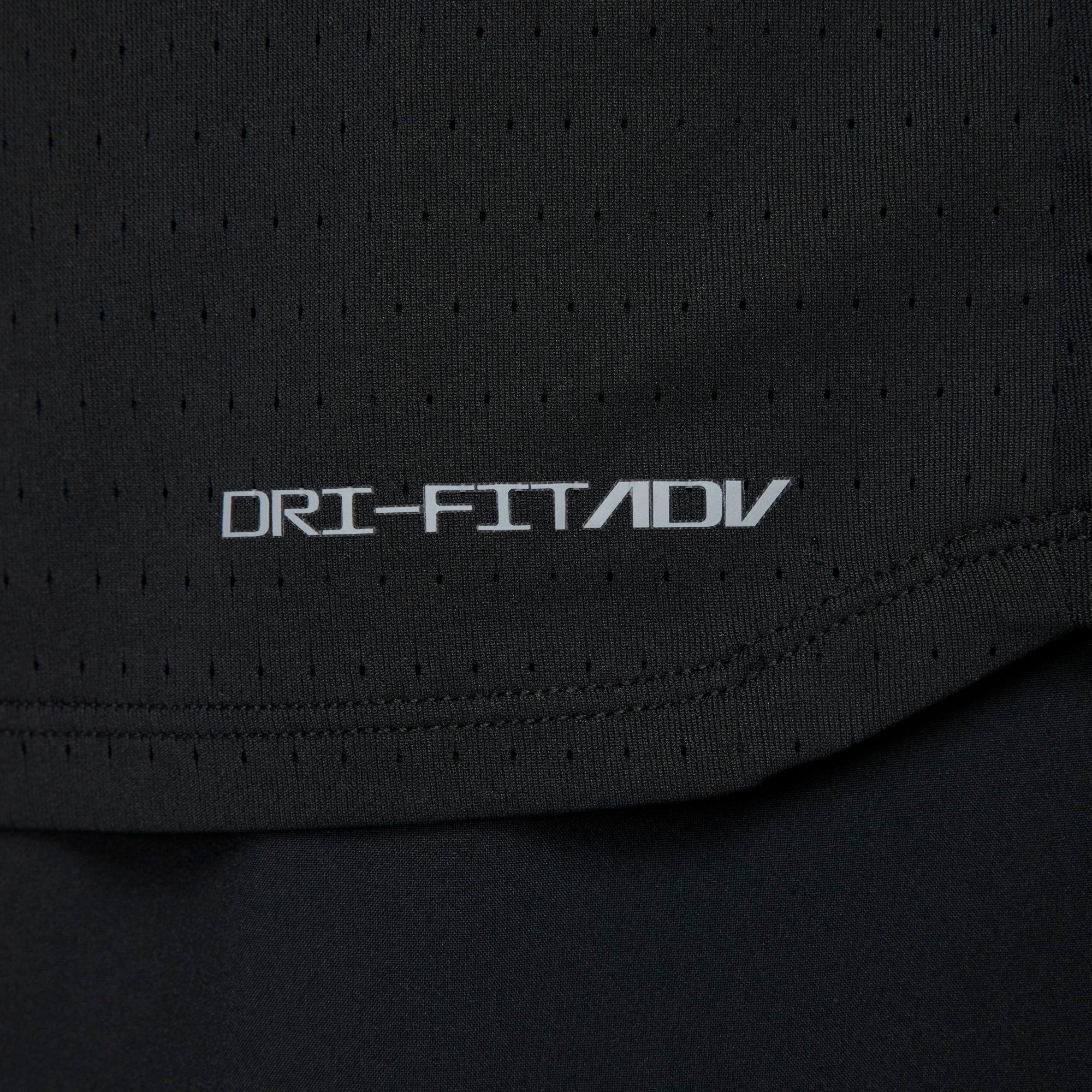 Men's Nithtke AeroSwift Dri-FIT ADV Running Top - Black/Summit White