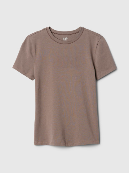 CloseKnit Jersey T-Shirt - Plymouth rock brown