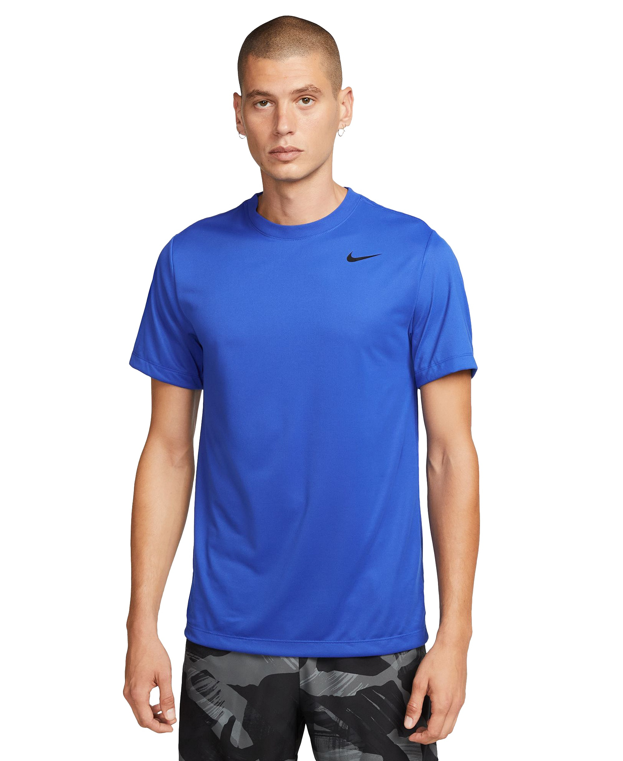 Nike Men's Dri-FIT Legend Fitness Logo T-Shirt - Game Royal