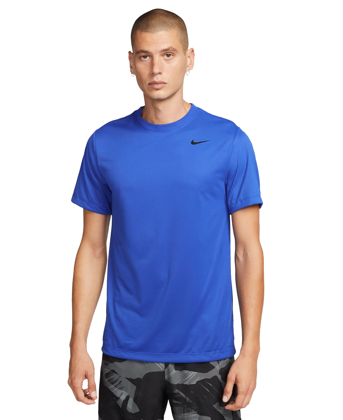 Nike Men's Dri-FIT Legend Fitness Logo T-Shirt - Game Royal