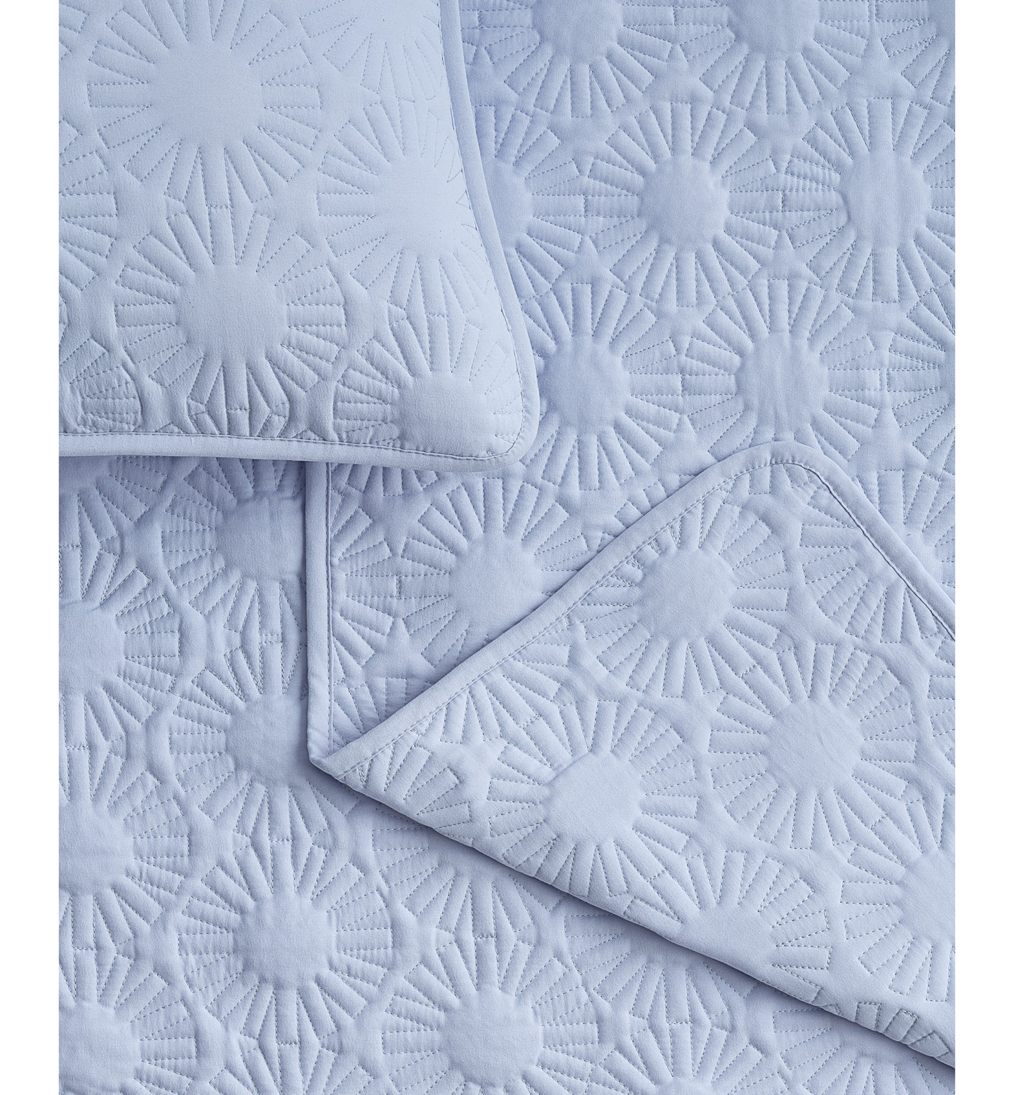 UGG® Devon Sun Logo Quilt Set - Misty Wisteria