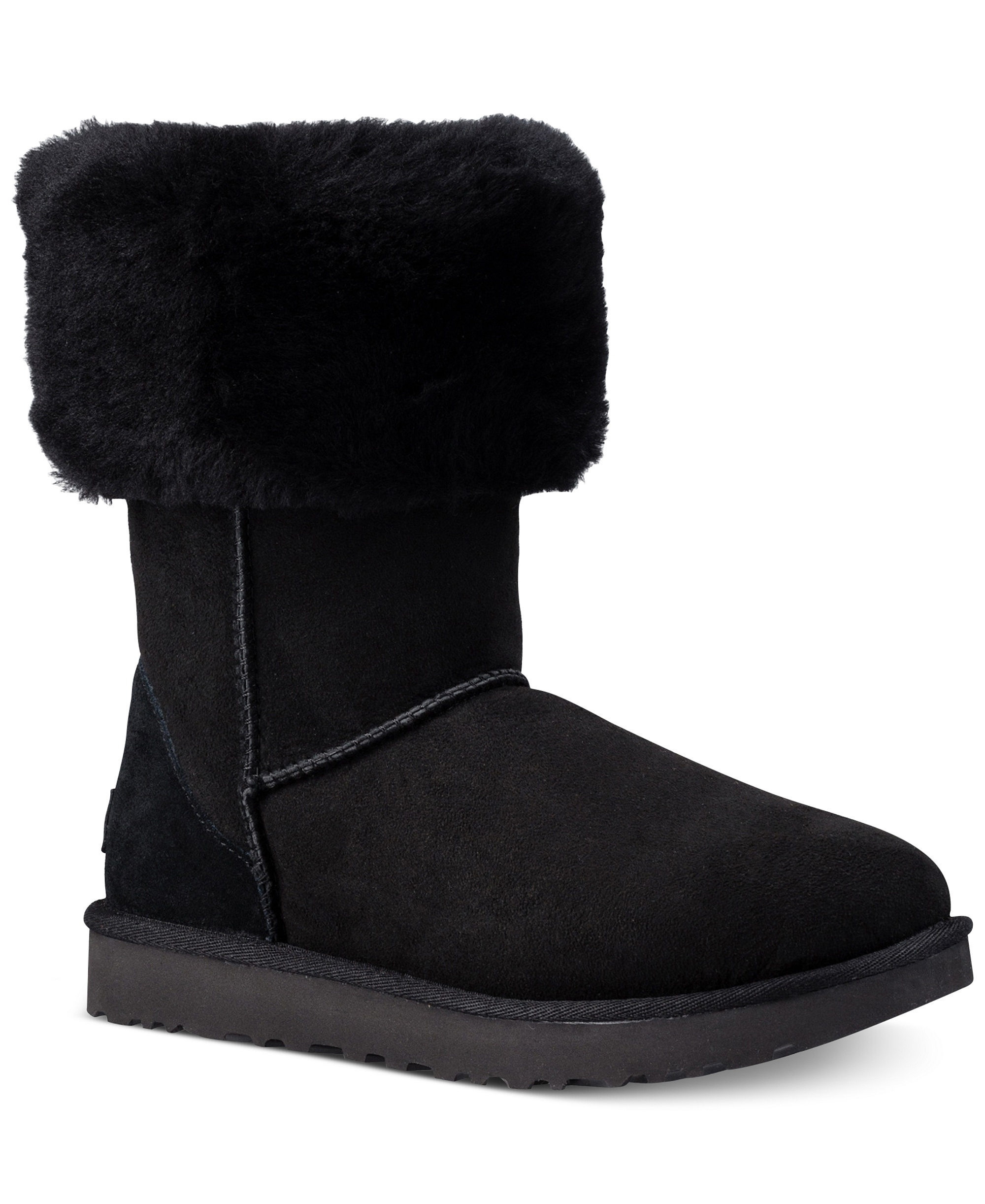 UGG® Women's Classic Round Toe II Tall Boots - Black