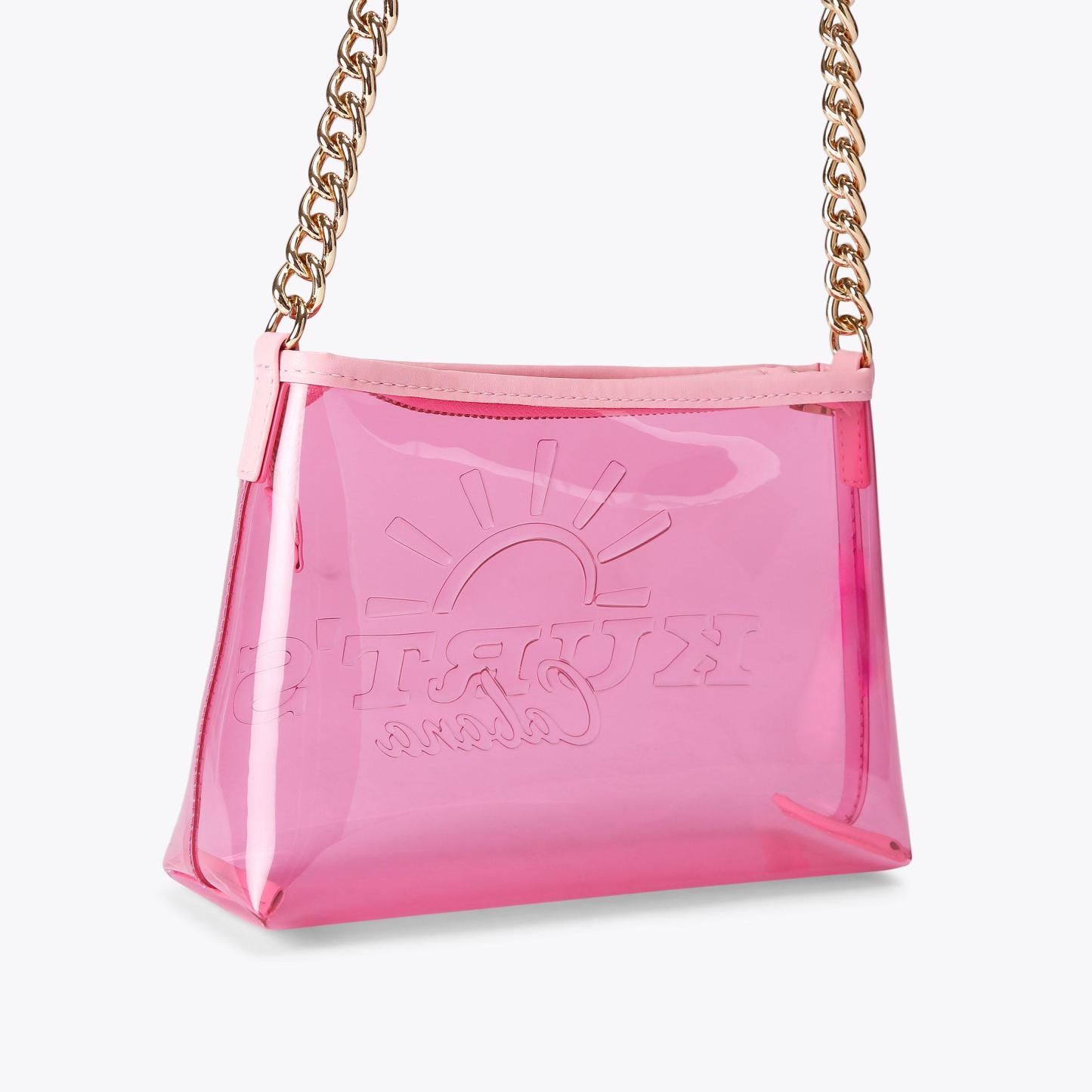 Kurt Geiger London Kurt's Cabana Small Pochette Bag - Pink - view 4