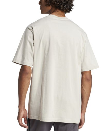 adidas Men's Essentials Linear Logo Graphic Regular-Fit T-Shirt - Alumina/White