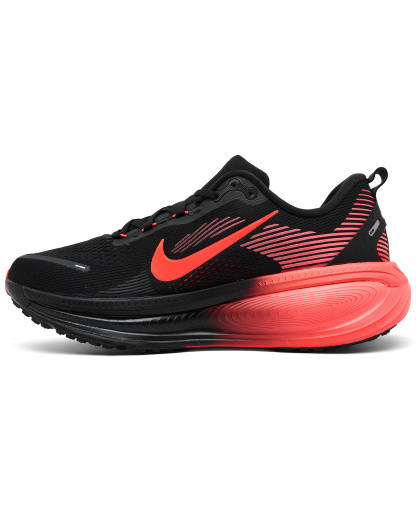 Nike Men's Vomero 18 Running Sneakers from Finish Line - Black,Bright Crimson