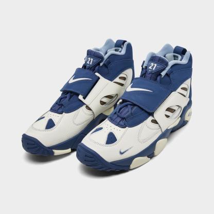 Men's Nike Air Diamond Turf 2 Casual Shoes - Sail/Mystic Navy/Blue Grey/Metallic Gold