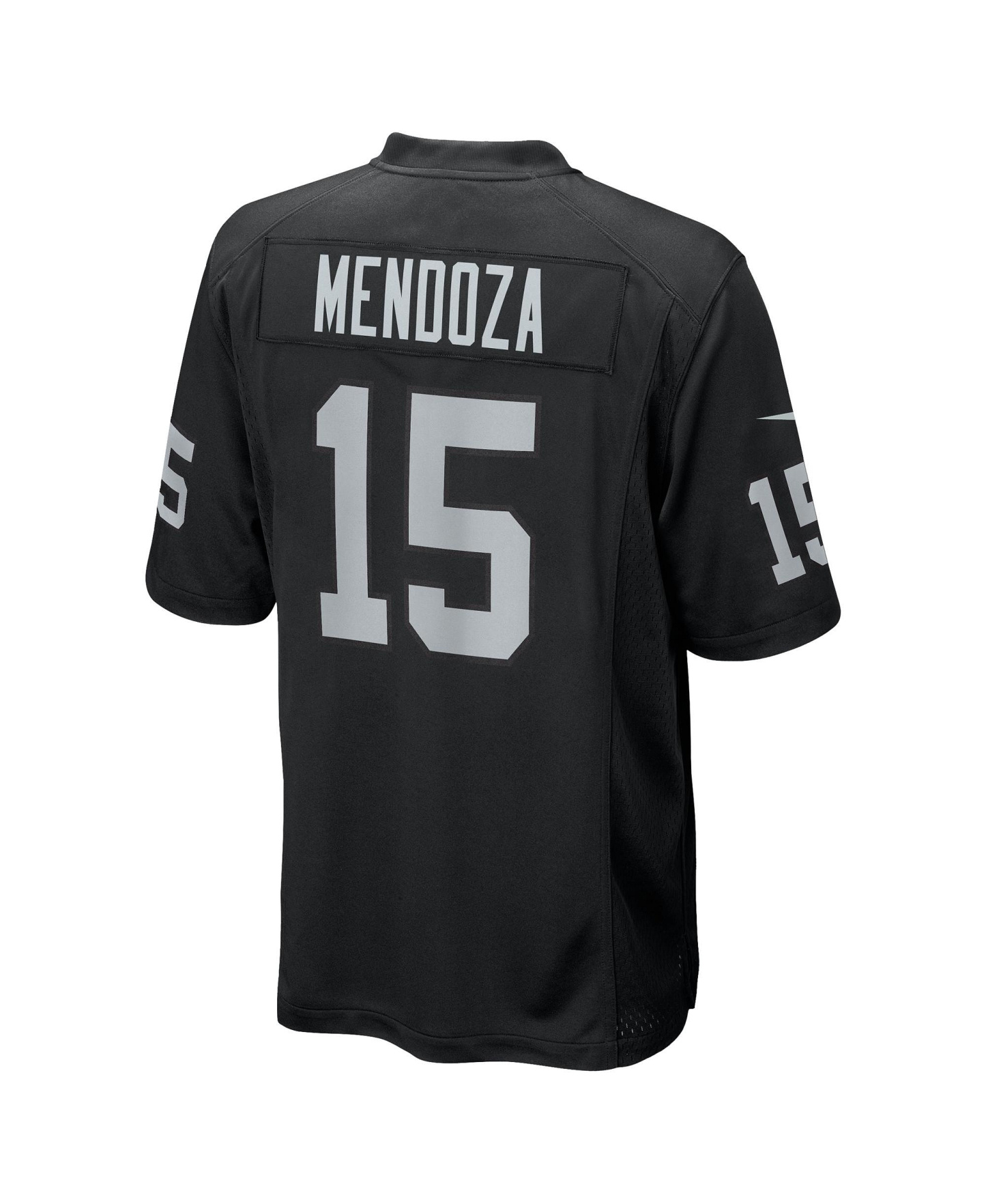 Nike Men's Black Las Vegas Raiders Fernando Mendoza 2026 NFL Draft First Round Pick No. 1 Team Game Jersey - Black