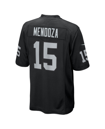 Nike Men's Black Las Vegas Raiders Fernando Mendoza 2026 NFL Draft First Round Pick No. 1 Team Game Jersey - Black