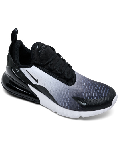 Nike Big Kids Air Max 270 Running Sneakers from Finish Line - Black