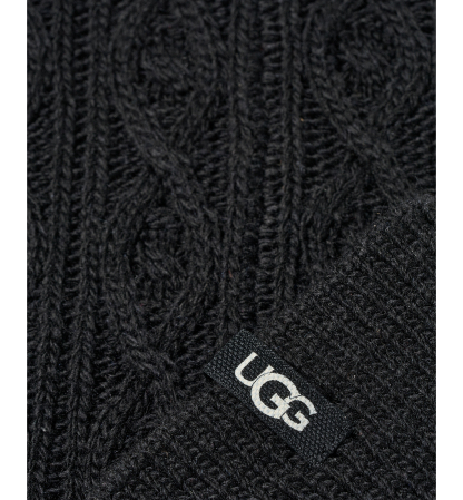 UGG® Women's Rensa Cable-Knit Knee-High Socks - Black