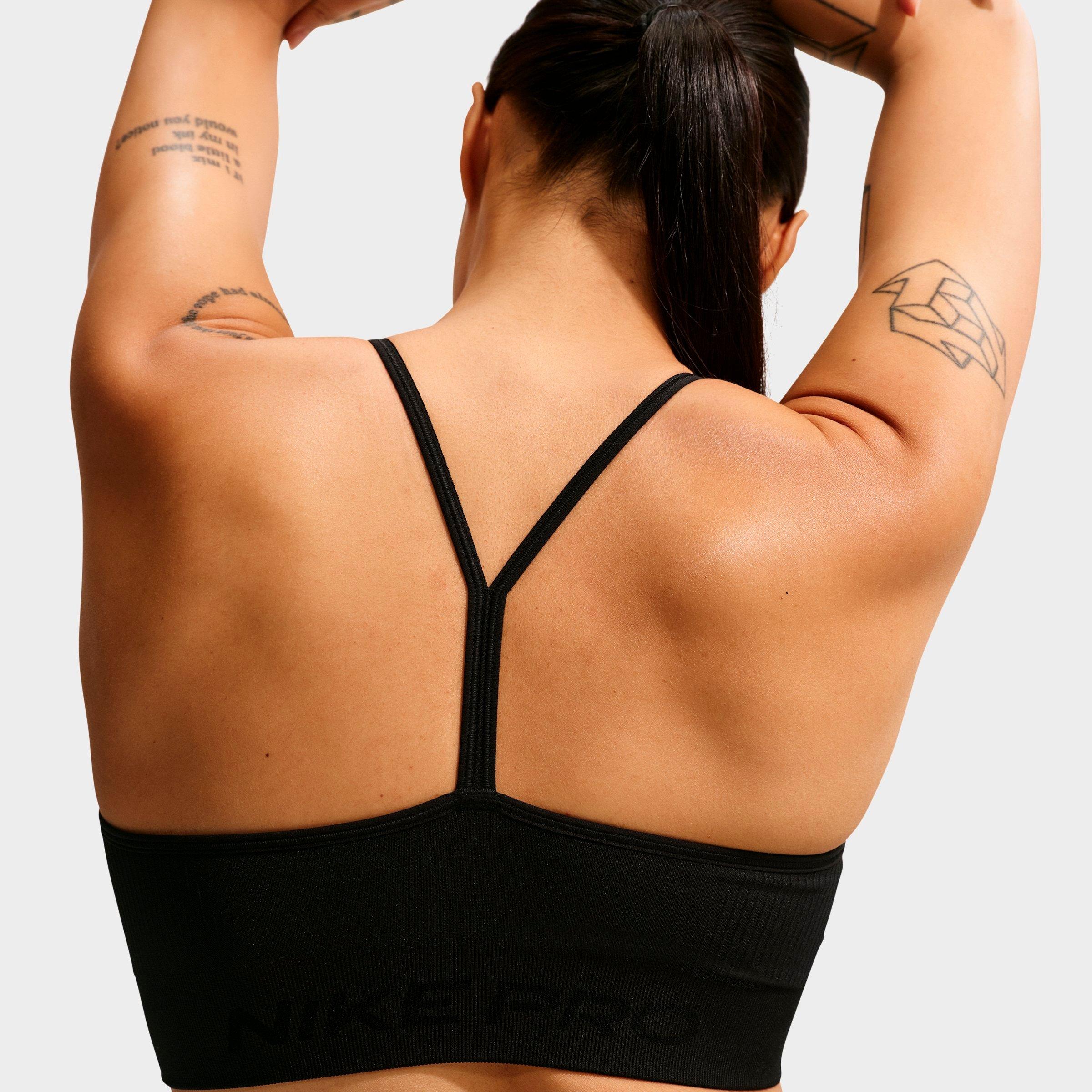 Women's Nithtke Pro Seamless Light-Support Padded Sports Bra - Black