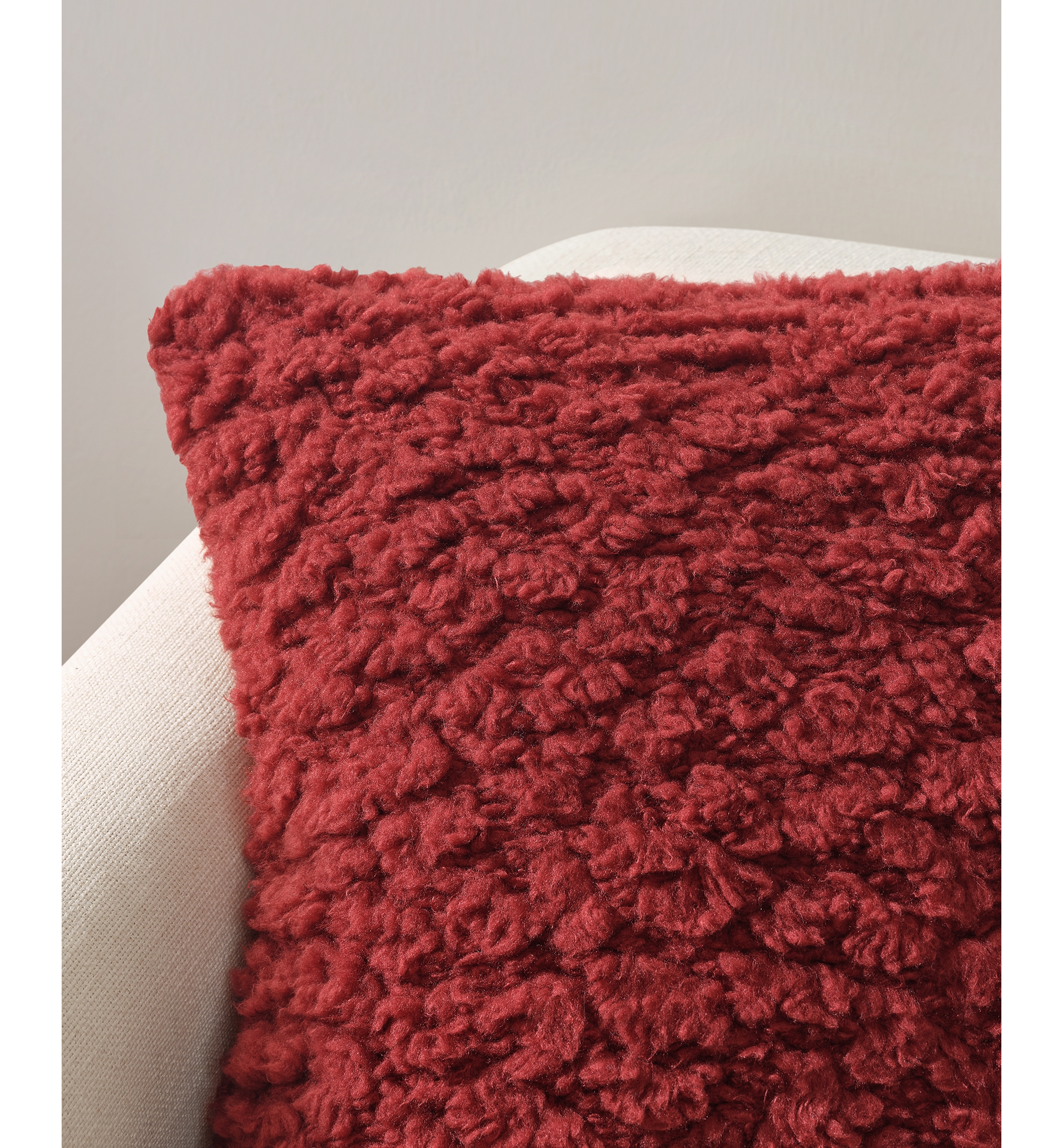 UGG® Shira Chunky Euro Pillow, 24" x 24" - Coffee Ber