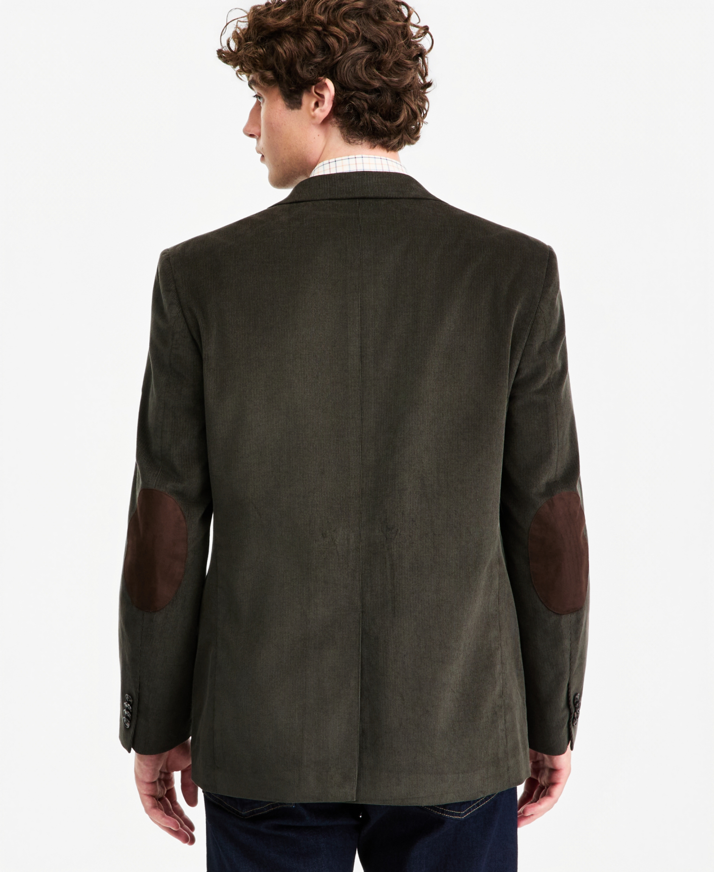 Tommy Hilfiger Men's Modern-Fit Corduroy Sport Coat - Olive