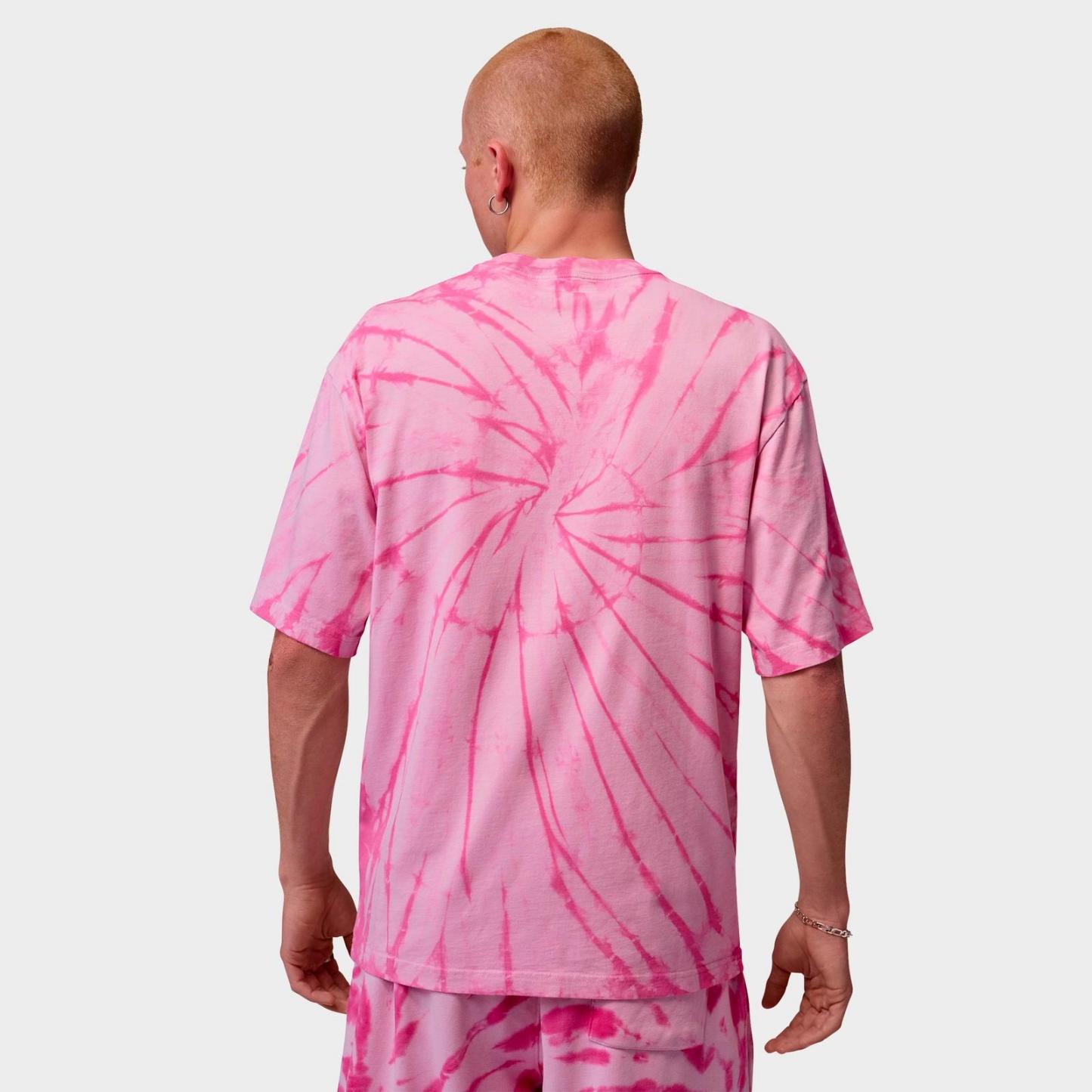 Men's Jordan Brooklyn Tie-Dye Festival T-Shirt - Iced Carmine/Pale Ivory - view 3