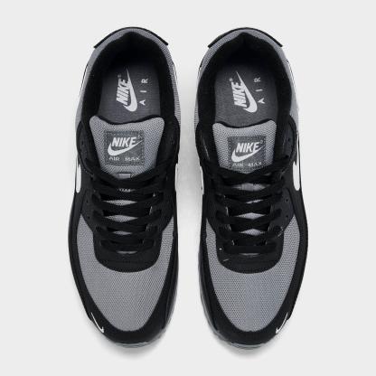 Men's Nithtke Air Max 90 Casual Shoes - Part 4 - Black/Smoke Grey/Photon Dust - Top view