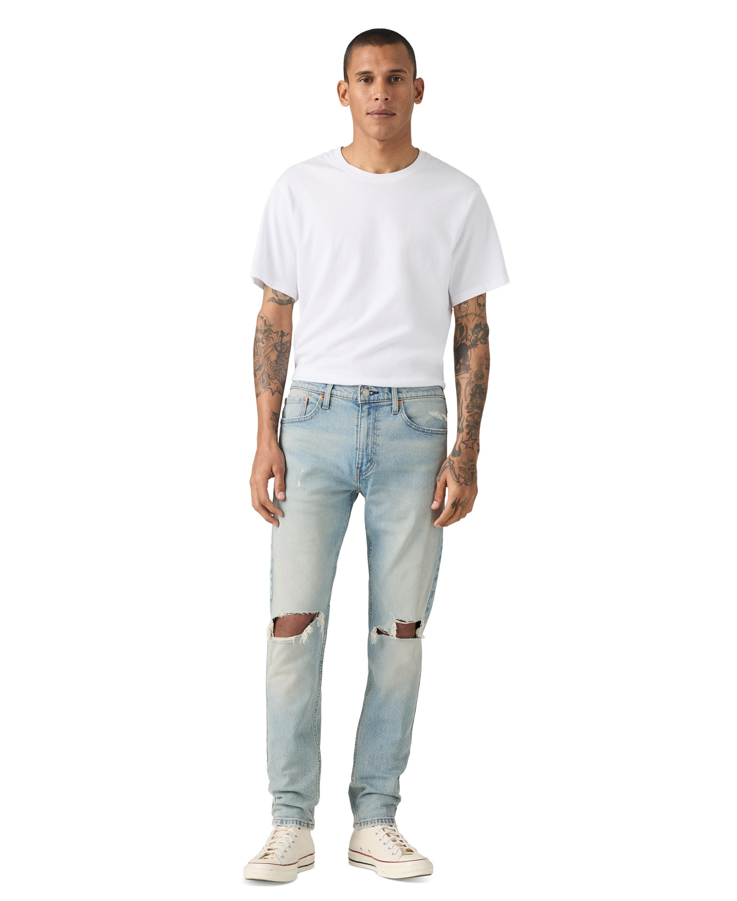 Levi's Men's 512™ Slim-Fit Taper Down To Ankle Jeans - Catch Feelings DX