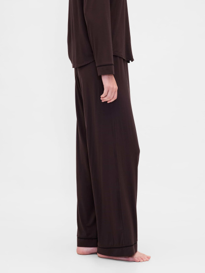 SoftMade Modal PJ Pants - Terra brown