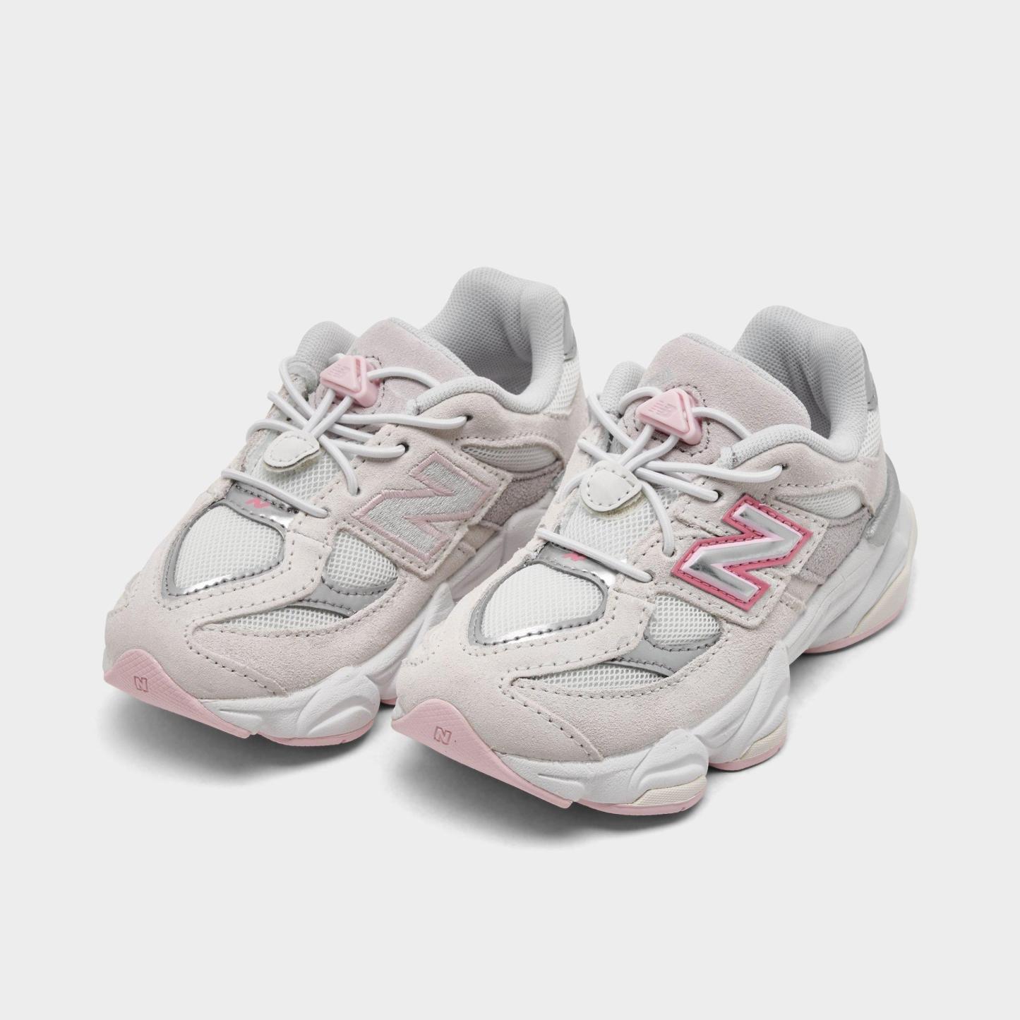 Girls' Toddler New Balance 9060 Casual Shoes - Pink/Grey - view 2