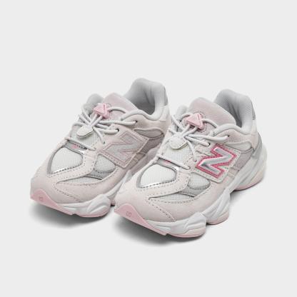 Girls' Toddler New Balance 9060 Casual Shoes - Pink/Grey - view 2
