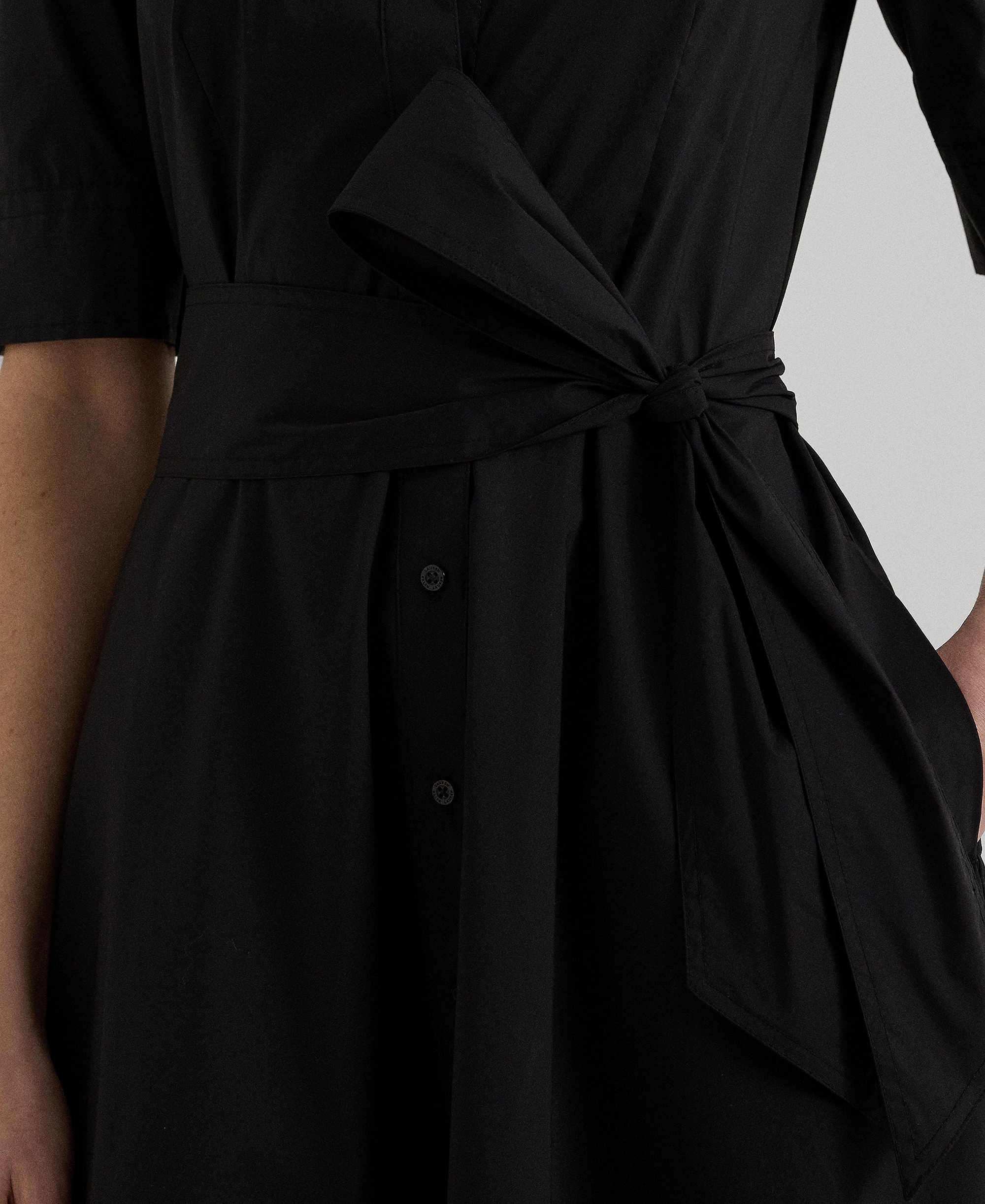 Lauren Ralph Lauren Women's Cotton Shirtdress - Polo Black