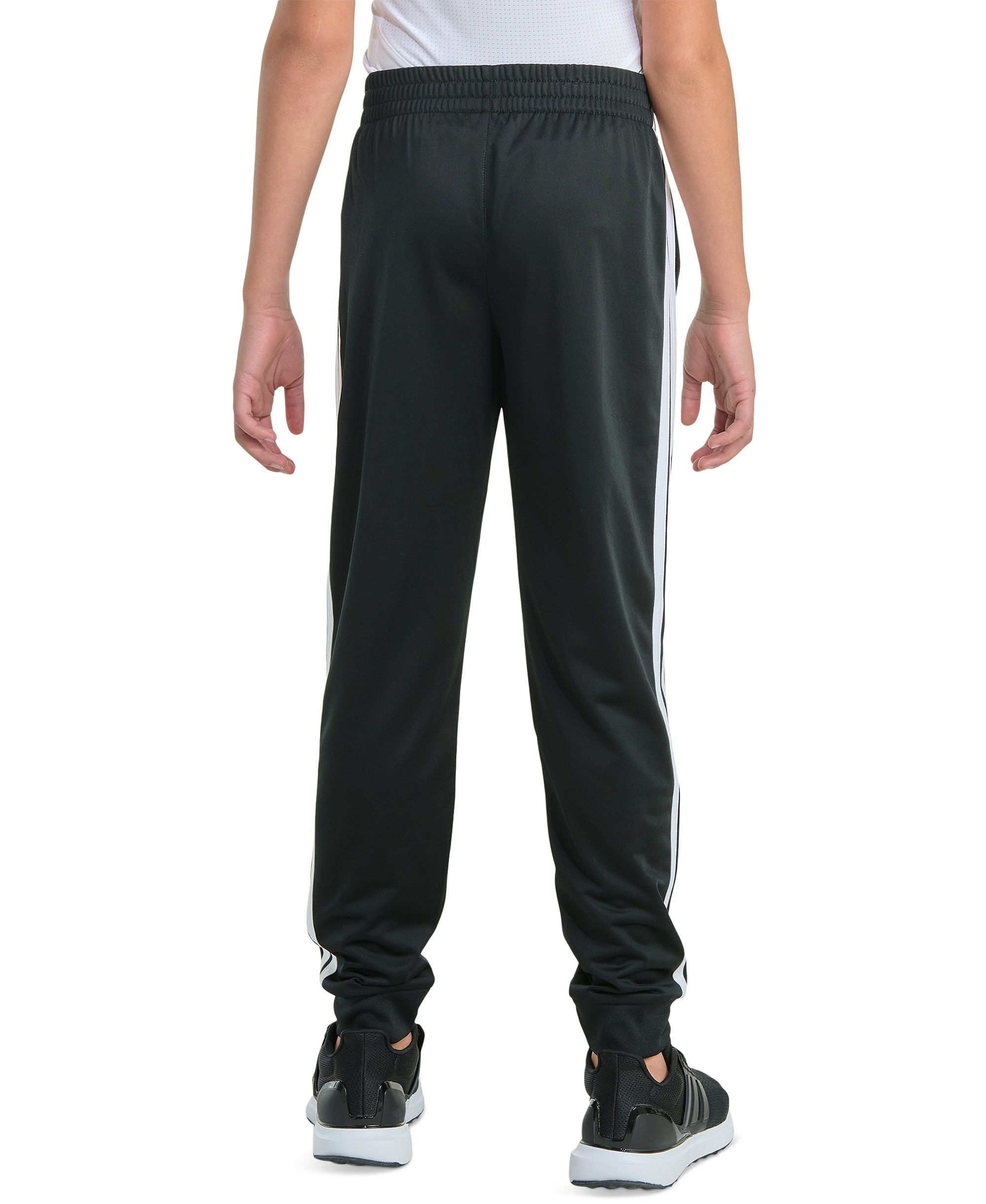 adidas Toddler & Little Boys Elastic-Waistband Essential 3-Stripe Jogger Pants - Black