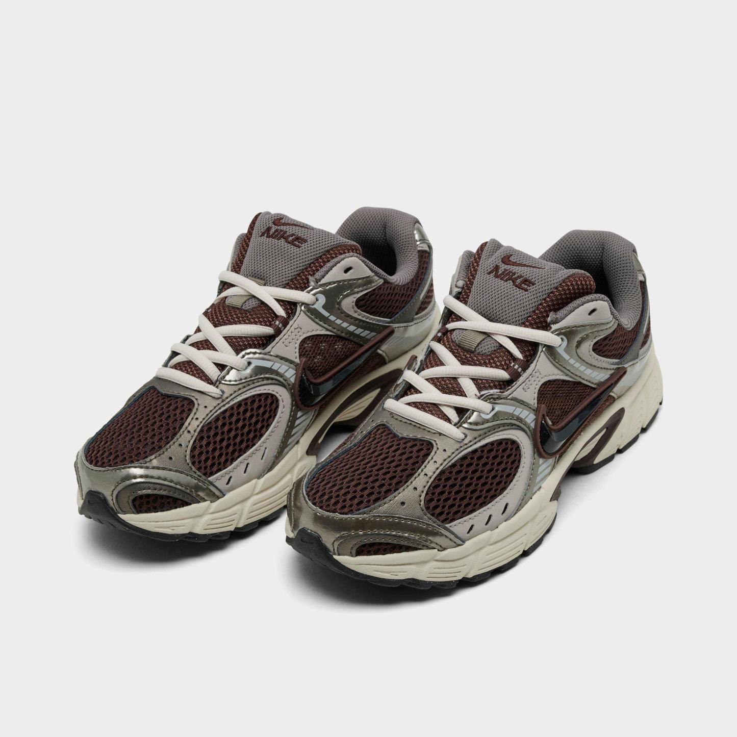 Women's Nithtke V5 RNR Casual Shoes - Part 2 - Burgundy Crush/College Grey/Light Orewood Brown/Black - Both shoes facing left