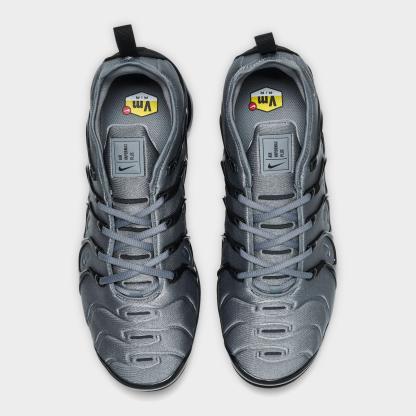 Men's Nithtke Air VaporMax Plus Running Shoes - Part 2 - Cool Grey/Black - Top view