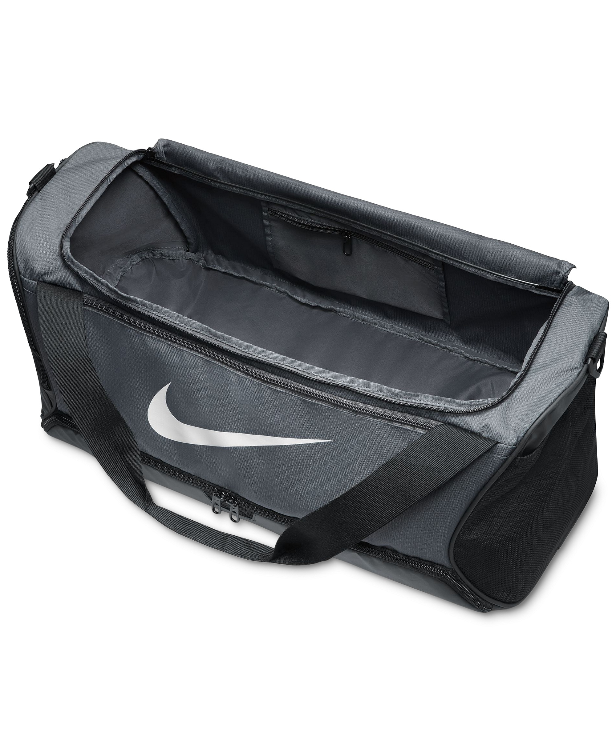 Nike Brasilia 9.5 Training Duffel Bag (Medium, 60L) - Grey