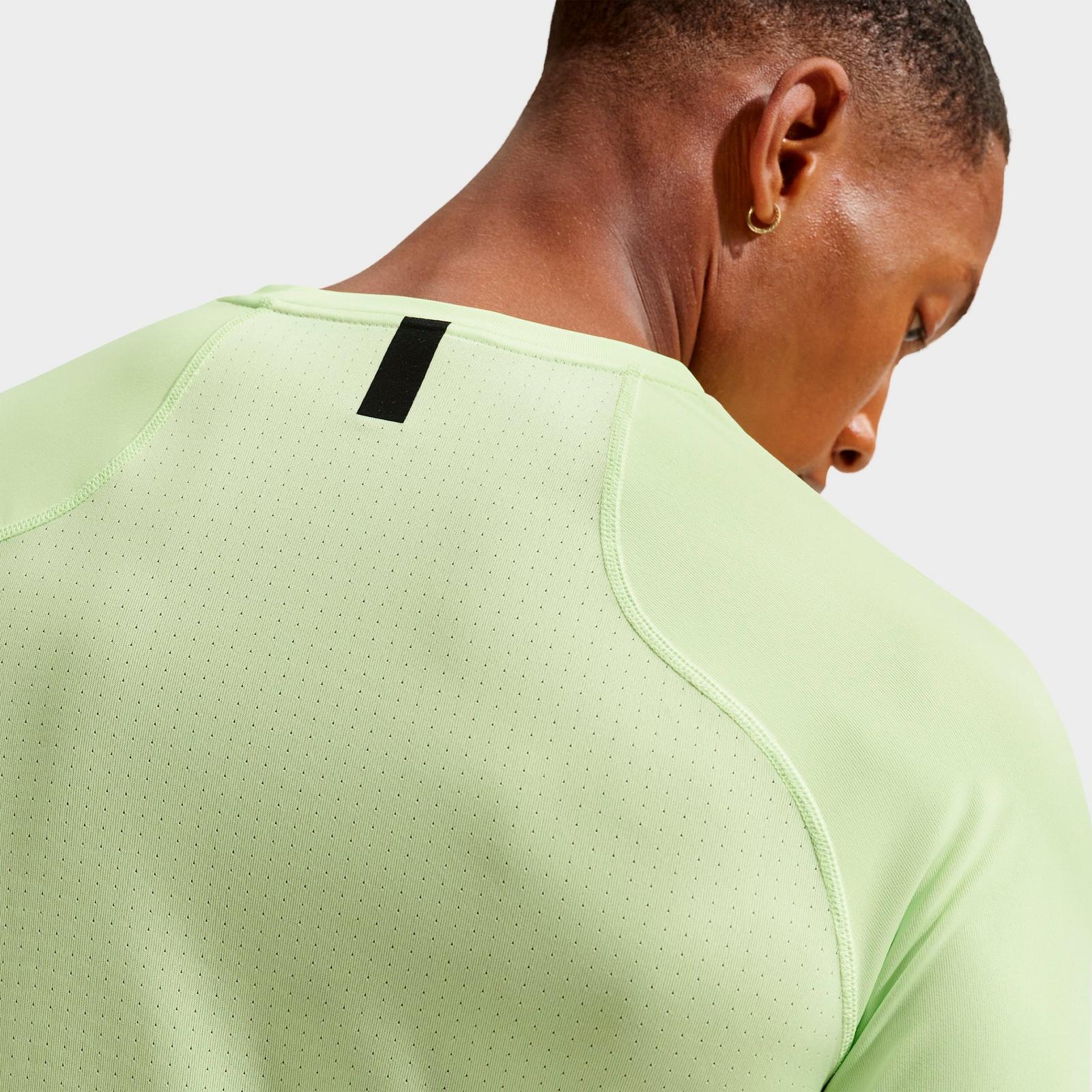 Men's Nike Pro Dri-FIT Training Top - Light Liquid Lime/Black