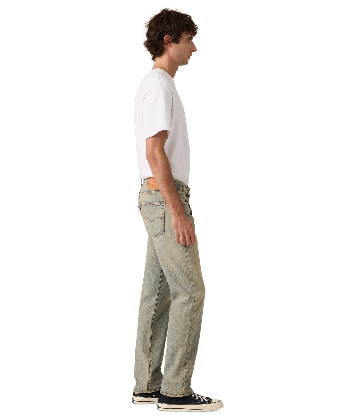 Levi's Men's 501™ Regular-Fit Button Fly Non-Stretch Jeans - Along the Coast