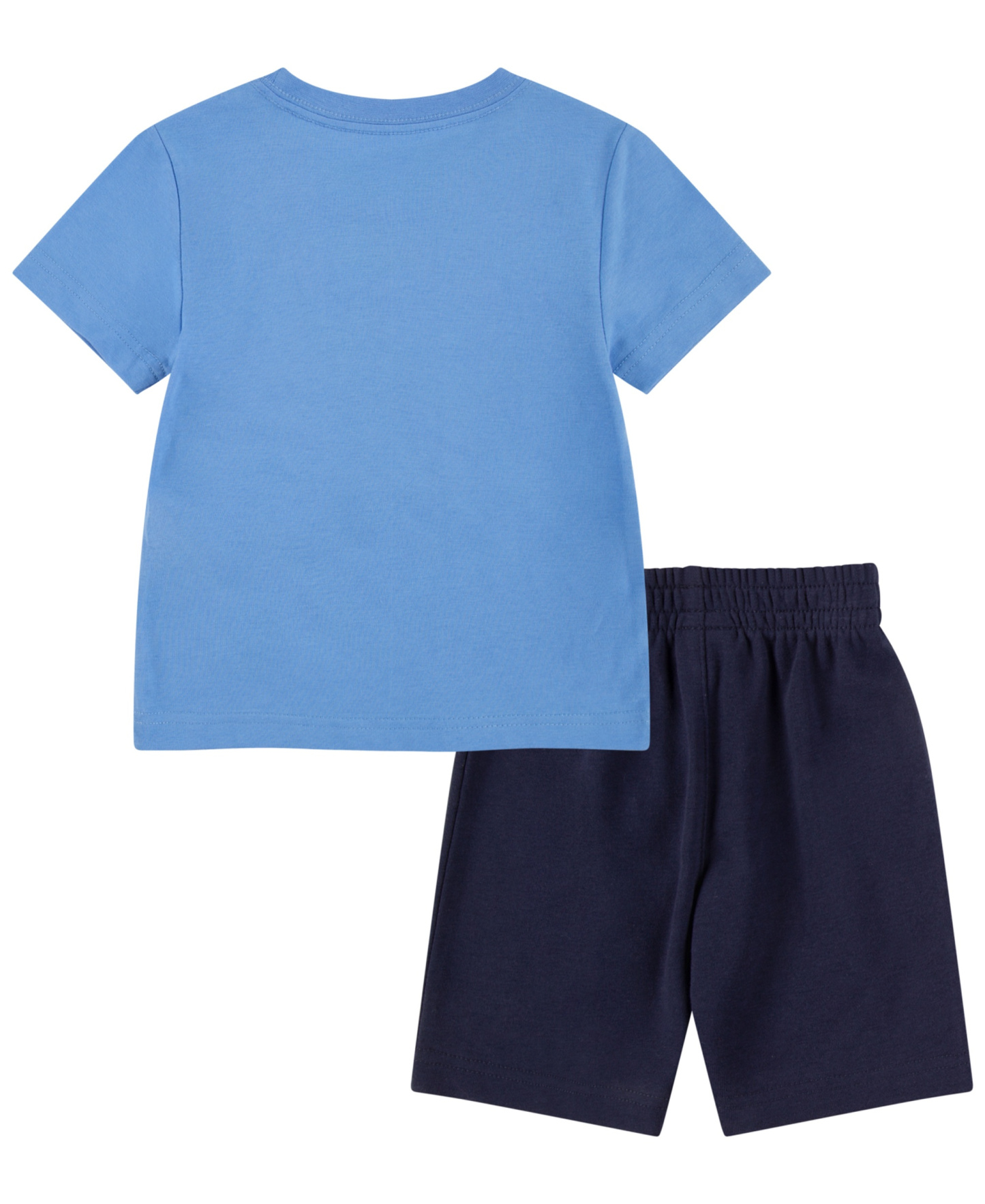 Jordan Boys' 2T-4T Jumbo Jumpman T-Shirt and Shorts, 2-Piece Set - Midnight Navy/Black