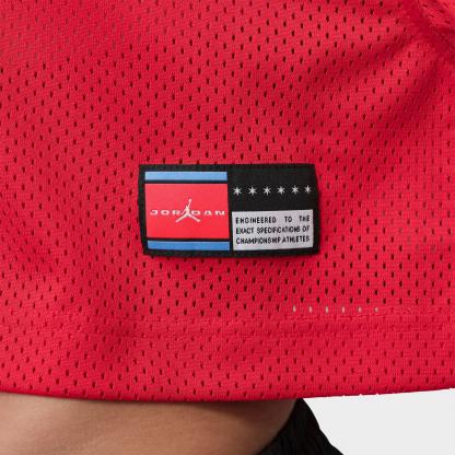 Women's Jordan Brooklyn Short-Sleeve Jersey Top - University Red