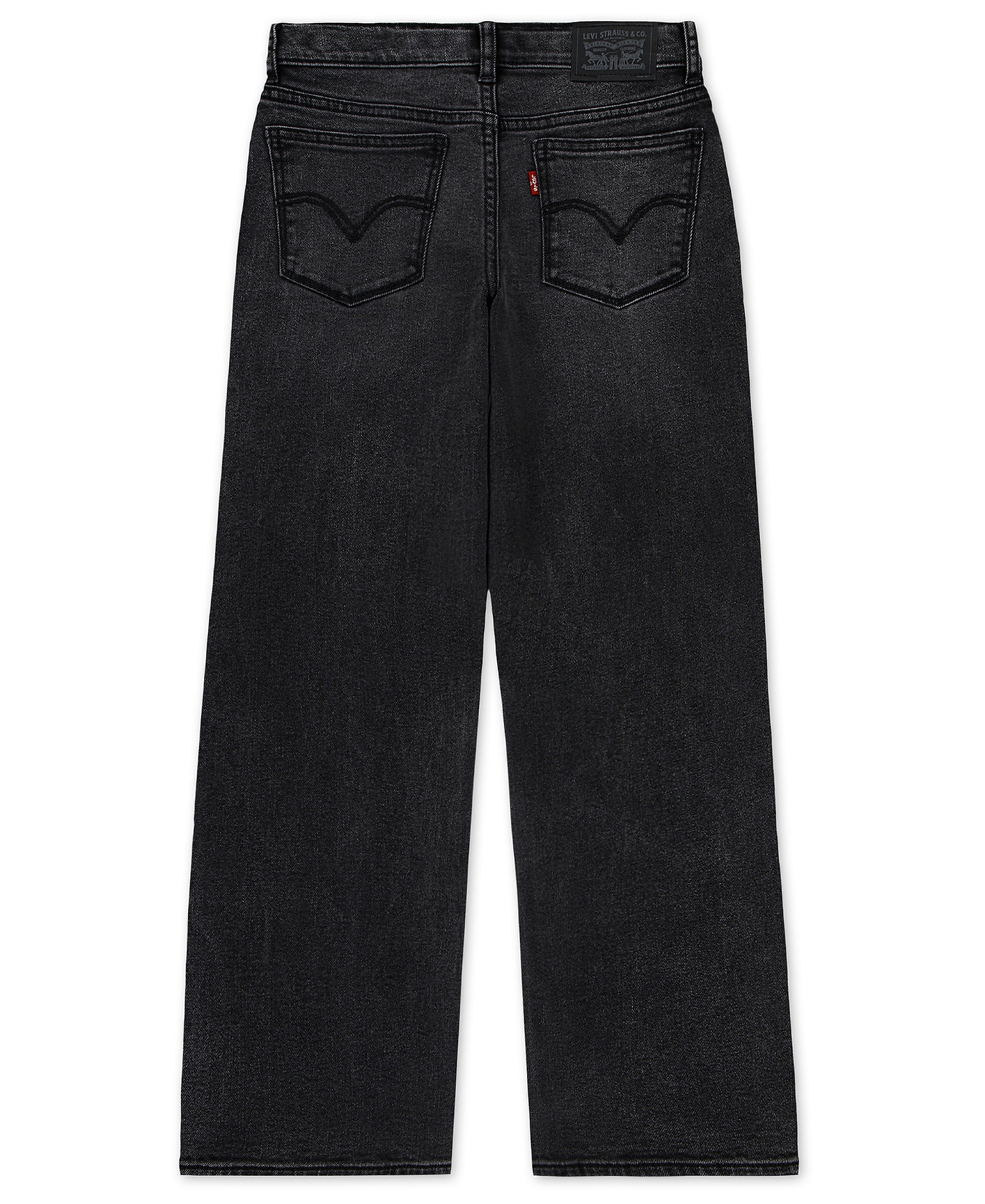 Levi's Girls' 7-16 Vintage-Like Mid-Rise Wide Leg Jeans - Blue