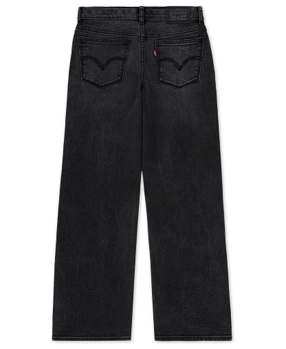 Levi's Girls' 7-16 Vintage-Like Mid-Rise Wide Leg Jeans - Blue