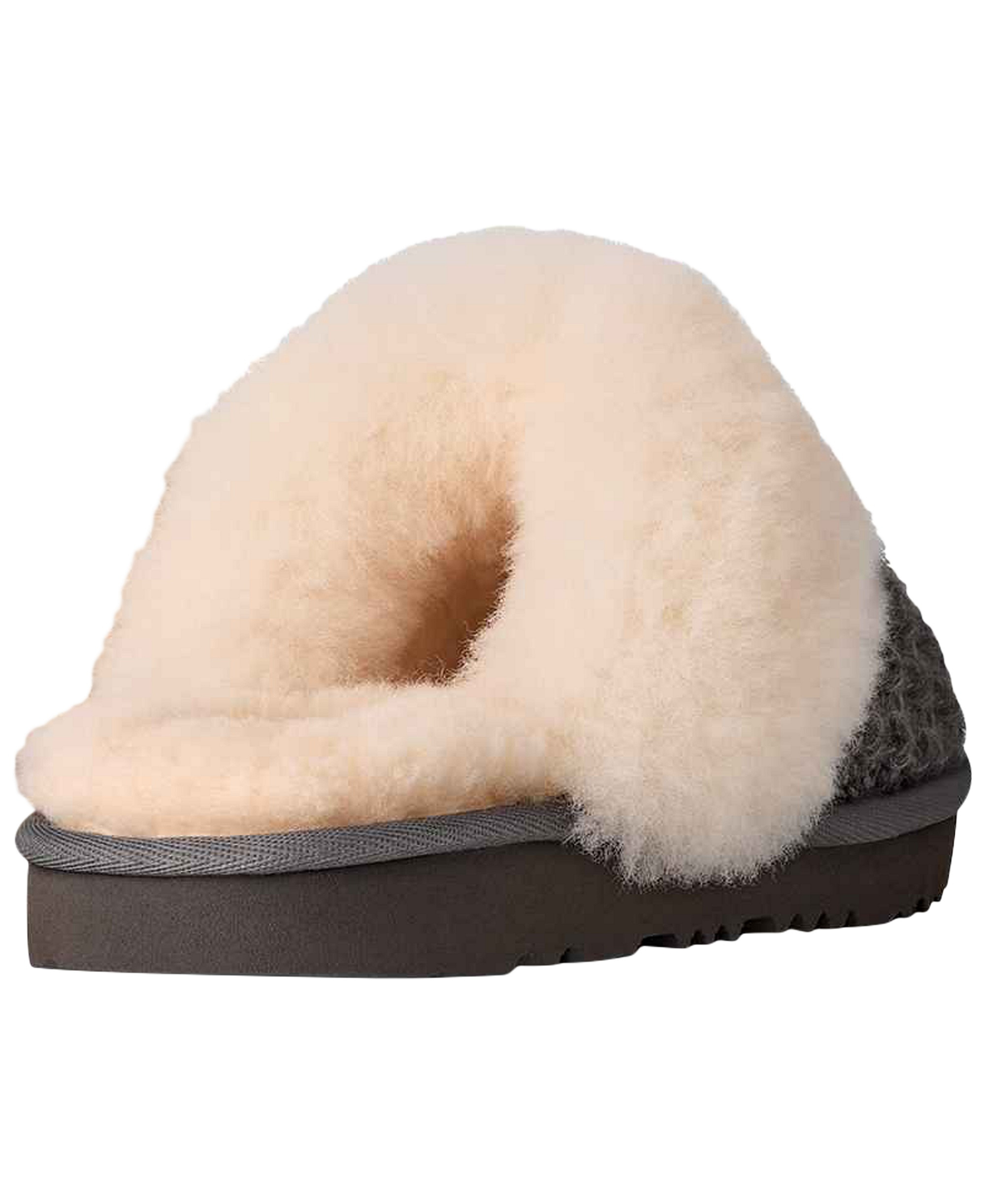UGG® Kids Cozy II Knit Slip-On Slippers - Charcoal