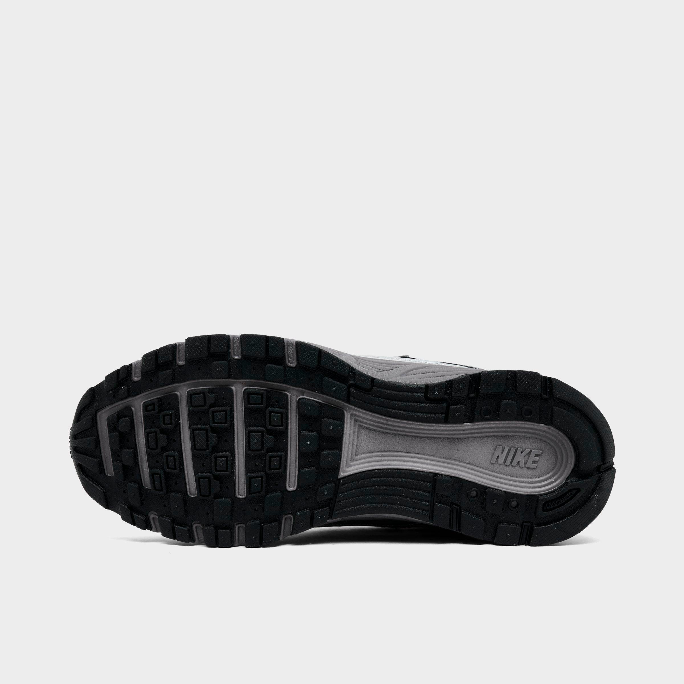 Little Kids' Nithtke P-6000 Casual Shoes - Black/Pencil Point/Dark Grey/Metallic Silver - Bottom view
