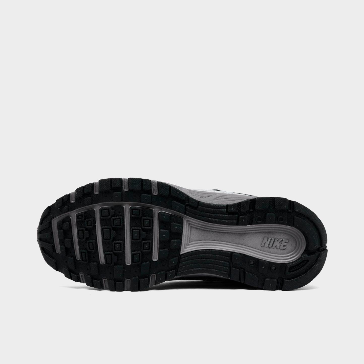 Little Kids' Nithtke P-6000 Casual Shoes - Black/Pencil Point/Dark Grey/Metallic Silver - Bottom view