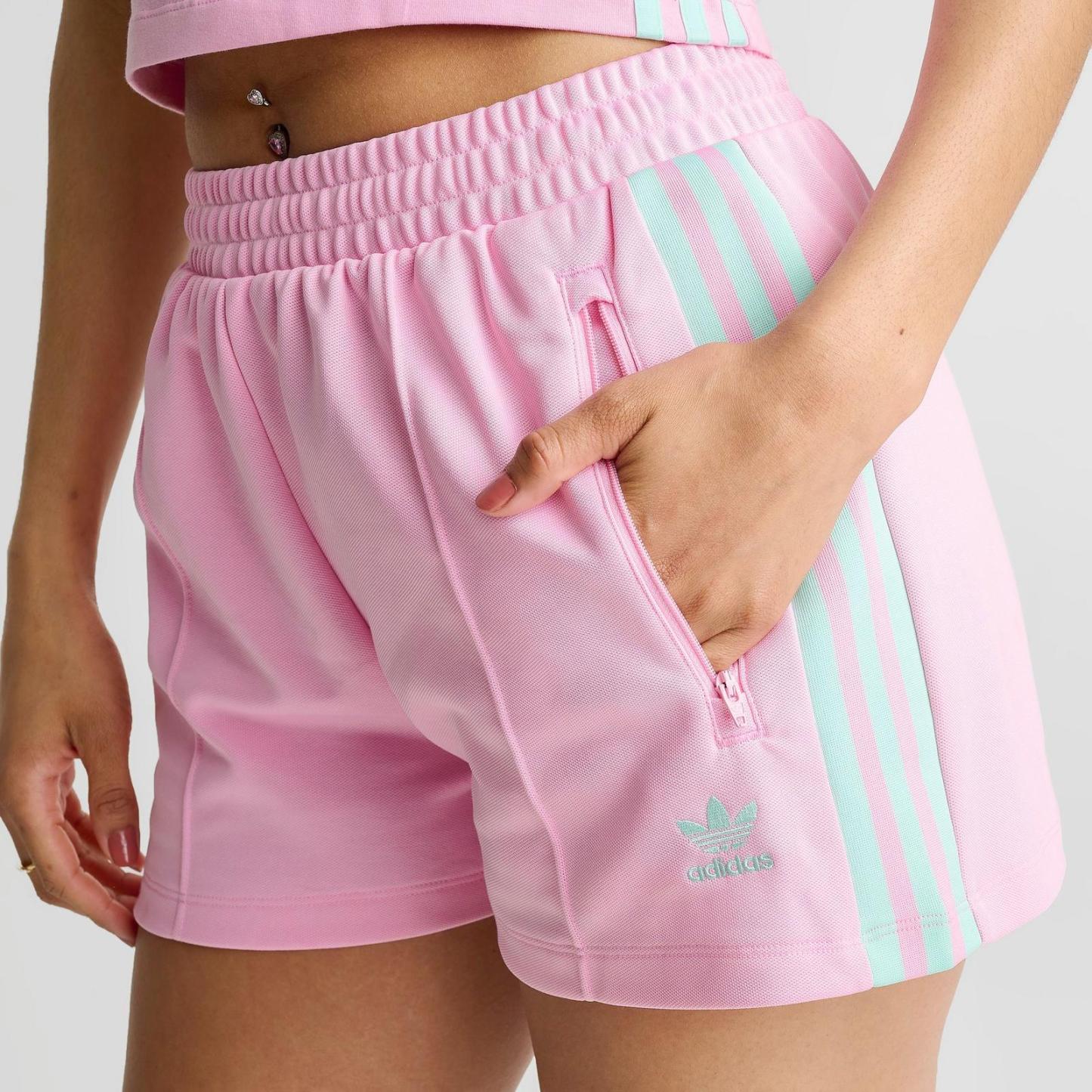 Women's adidas Originals Classic Shorts - True Pink/Clear Mint - view 5