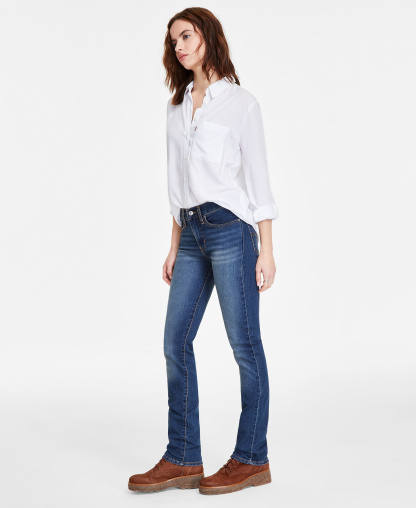 Levi's 314 Shaping Straight Leg Jeans 30" - Zealous Blue